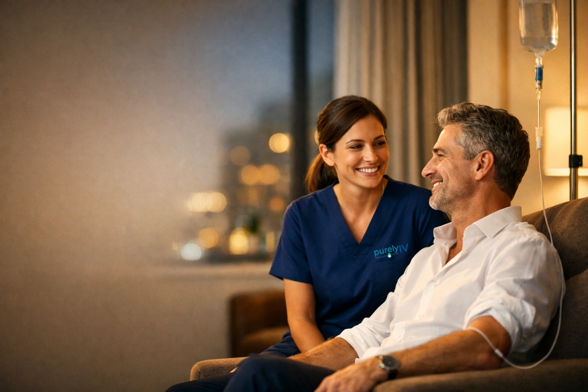 Concierge nurse providing at-home care in Novi, MI
