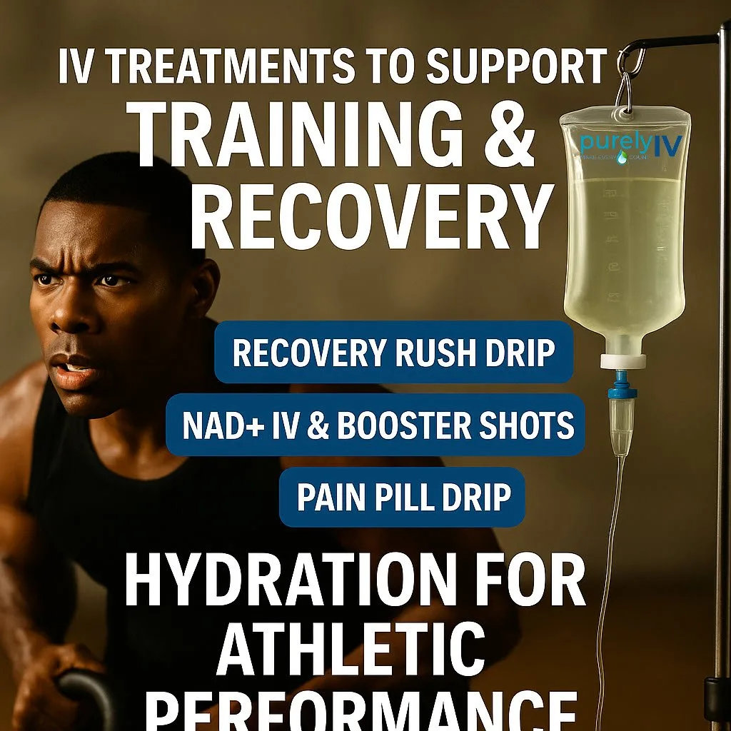 Athlete Recovery IV Therapy in Metro Detroit